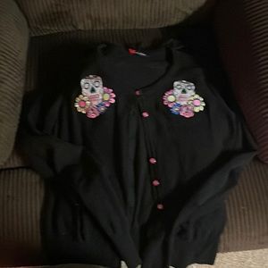 Hell Bunny Sugar Skull Cardigan